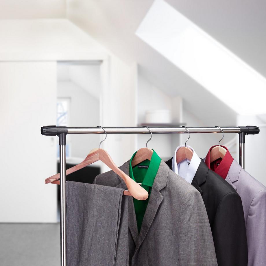 B2X Kleiderbügel aus Zedernholz im 5er-Set  