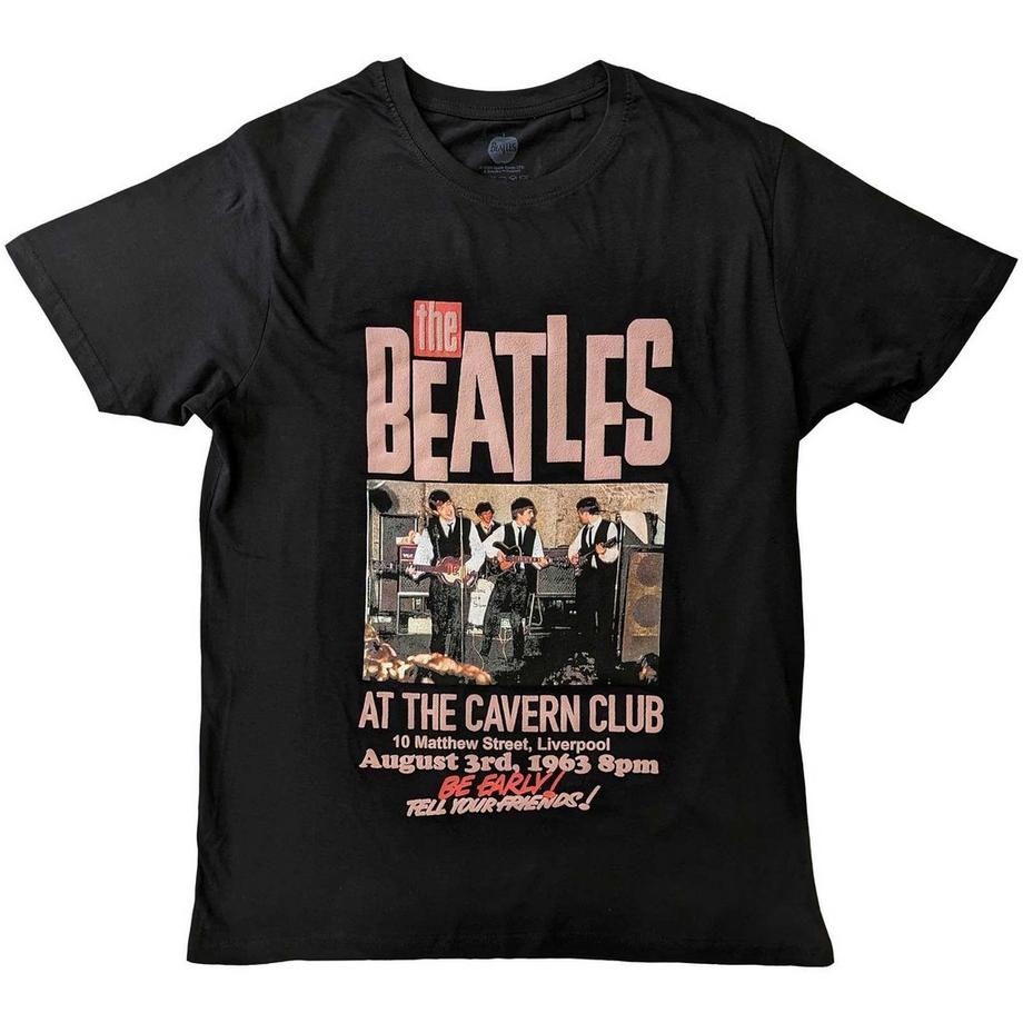 The Beatles Cavern Club Stampa Grafica T-Shirt  