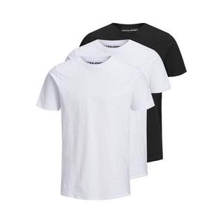 JACK & JONES  Maglietta Uomini Confezione da 3 Vestibilità confortevole-JJEORGANIC BASIC TEE O-NECK 3PK 