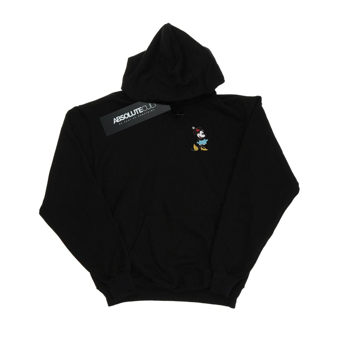 Image of Minnie Mouse Kick Chest Kapuzenpullover Jungen Schwarz 152-158