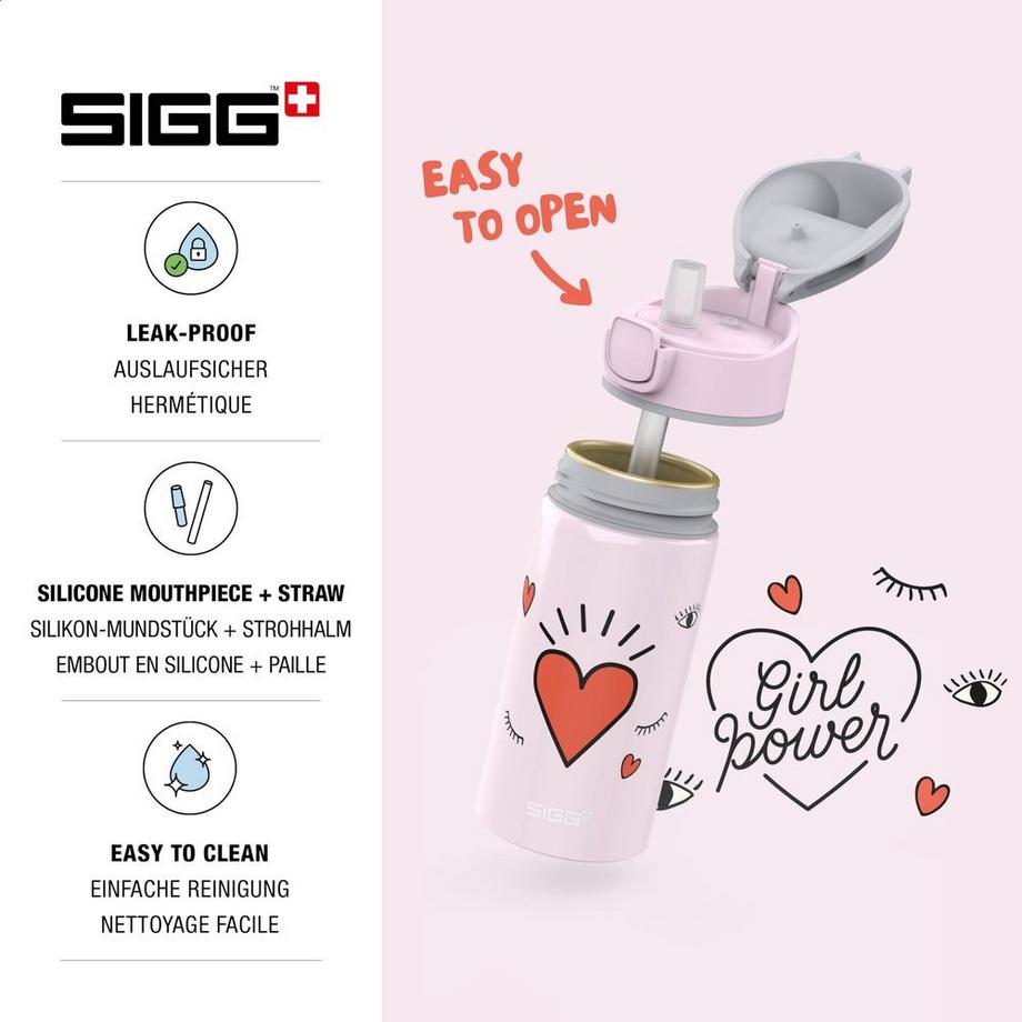 SIGG  Switzerland MIRACLE WMB Girl Power Kids 0.4l 18 8730.20 
