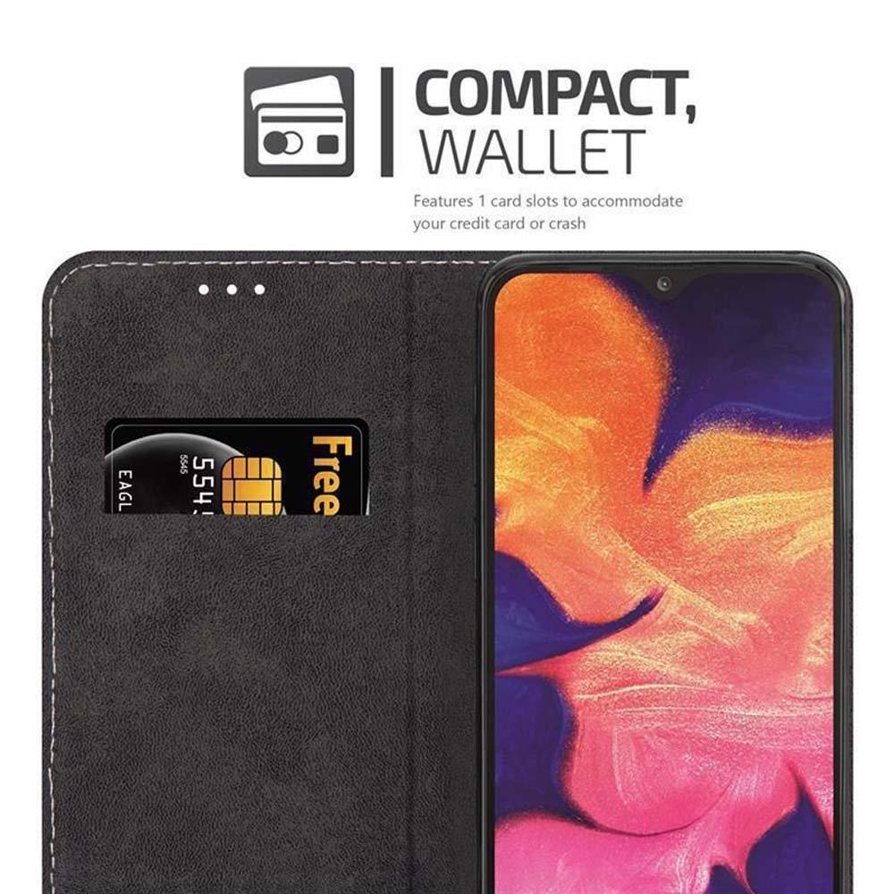 Cadorabo  Housse compatible avec Samsung Galaxy A10 / M10 - Coque de protection avec fermeture magnétique, fonction de support et compartiment pour carte 