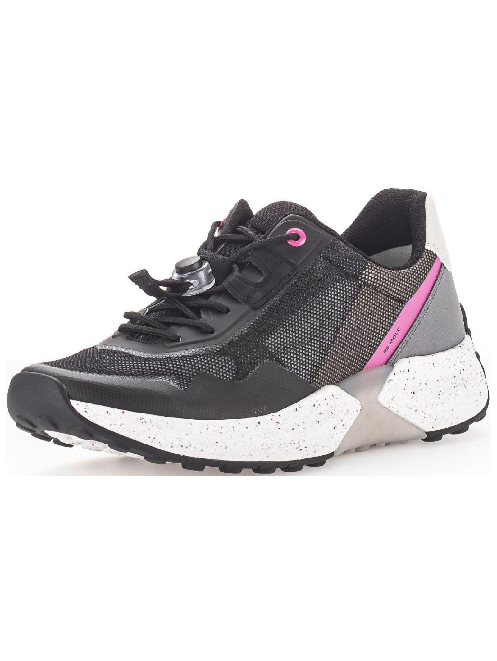 Image of - Synthetik Wandersneaker Damen Schwarz 37