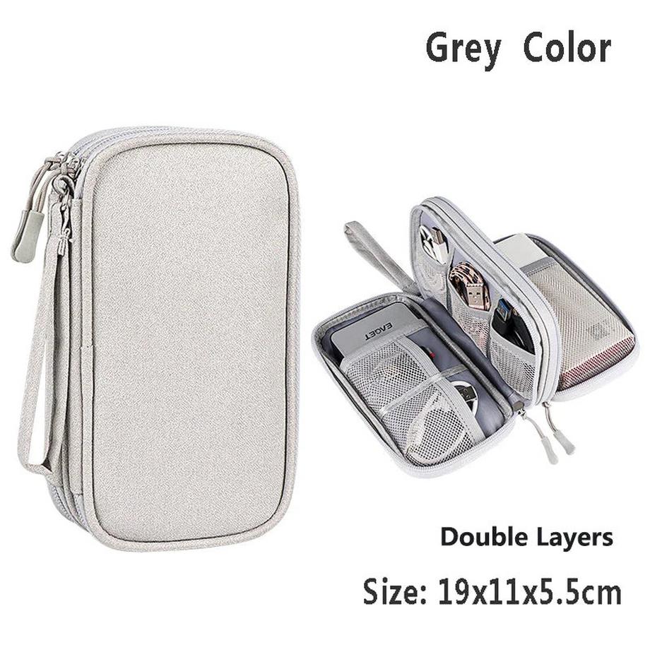 Only-bags.store  Kabeltasche, elektronische Tasche, Organizer für elektronisches Zubehör, tragbarer Kabel-Organizer 