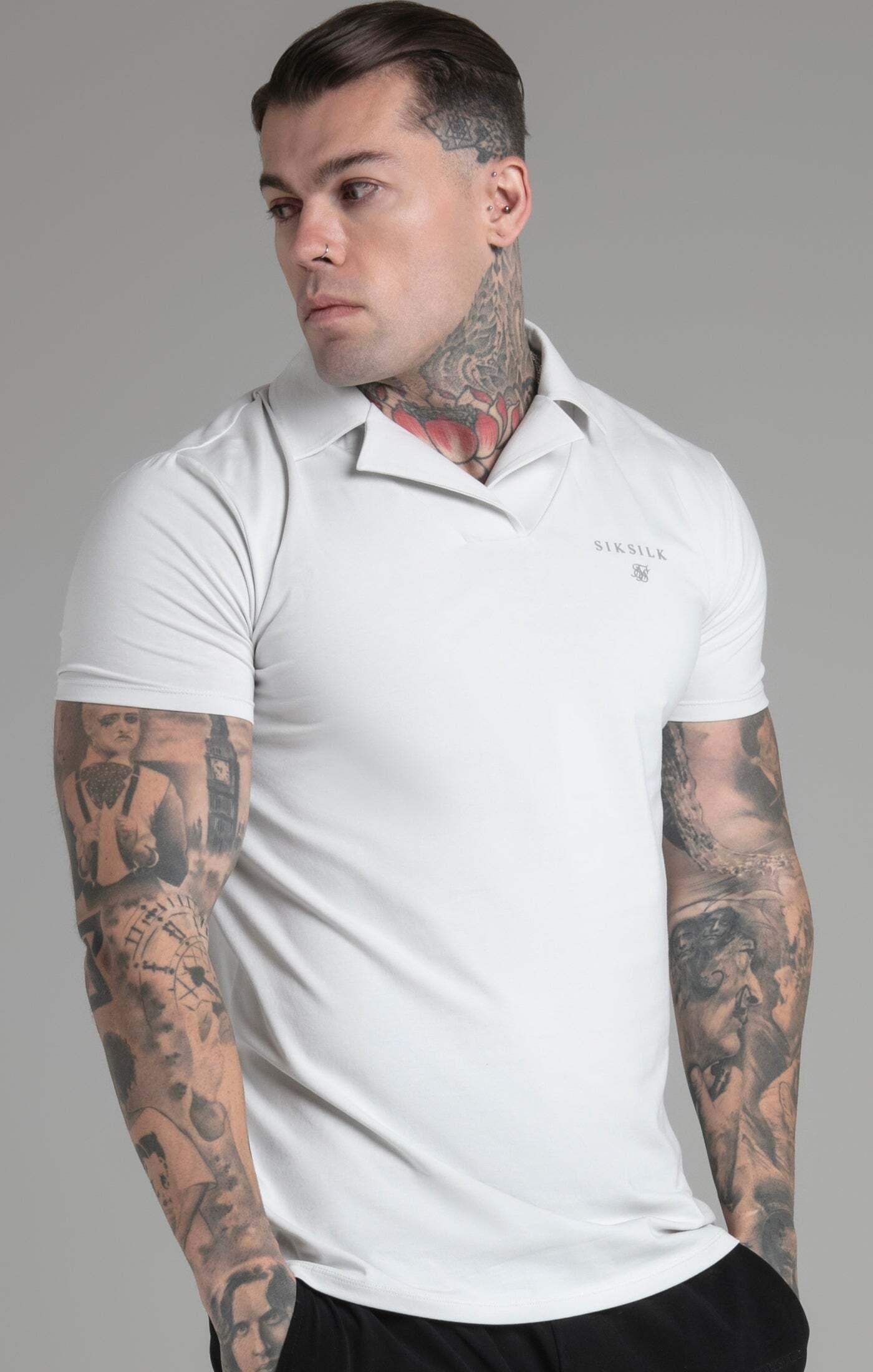 Image of Polos Smart Revere Polo Herren Weiss S