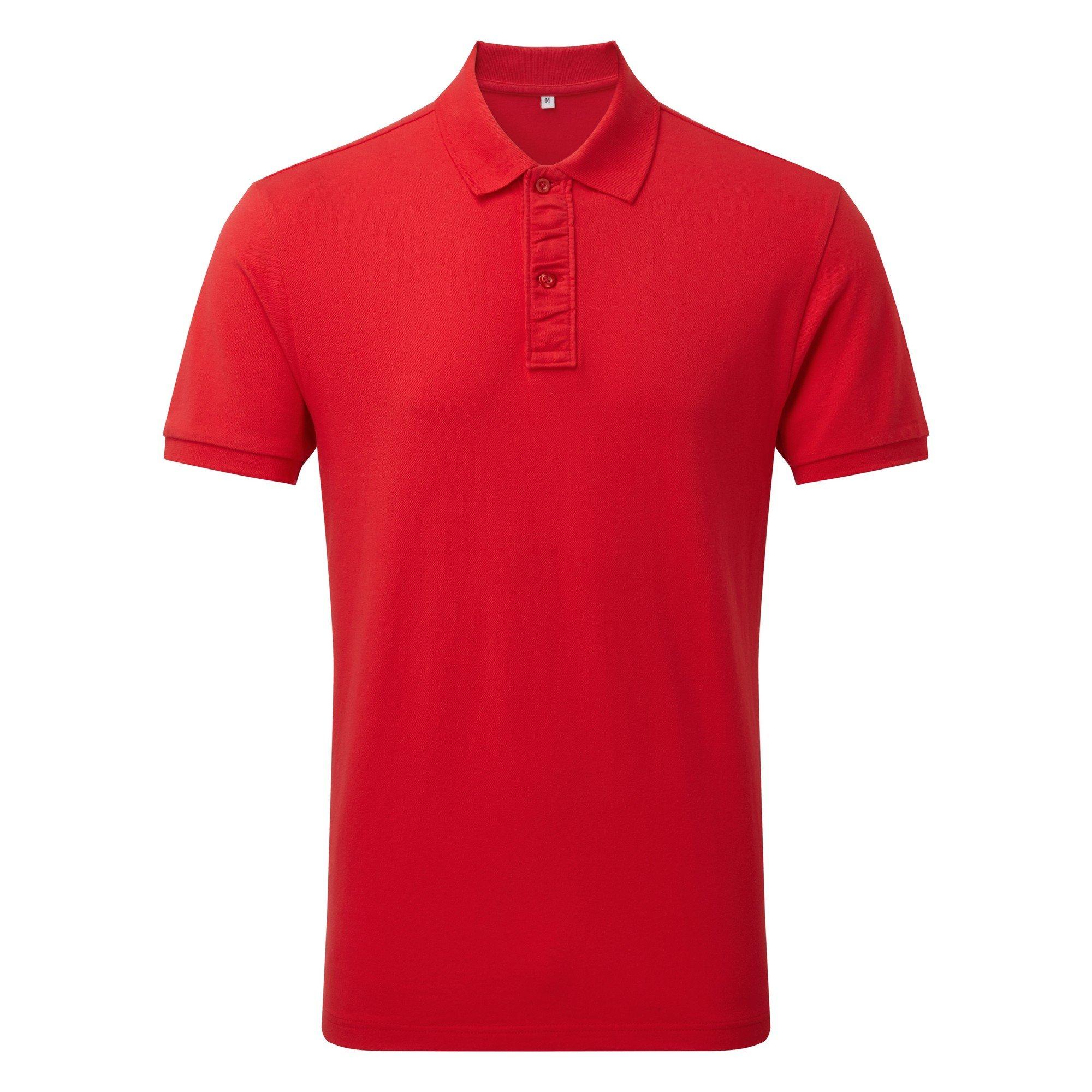 Image of Infinity Poloshirt Herren Rot Bunt XL