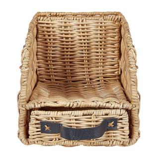 Beliani Organisateur de bureau en Rotin Boho MALPELO  