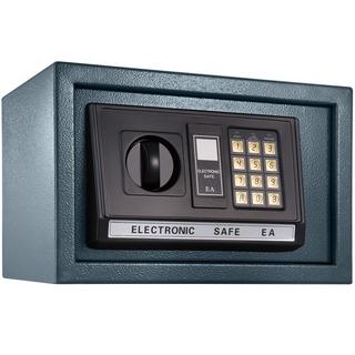 Tectake Elektronischer Safe Tresor mit Schlüssel und LED-Anzeige inkl. Batterien  