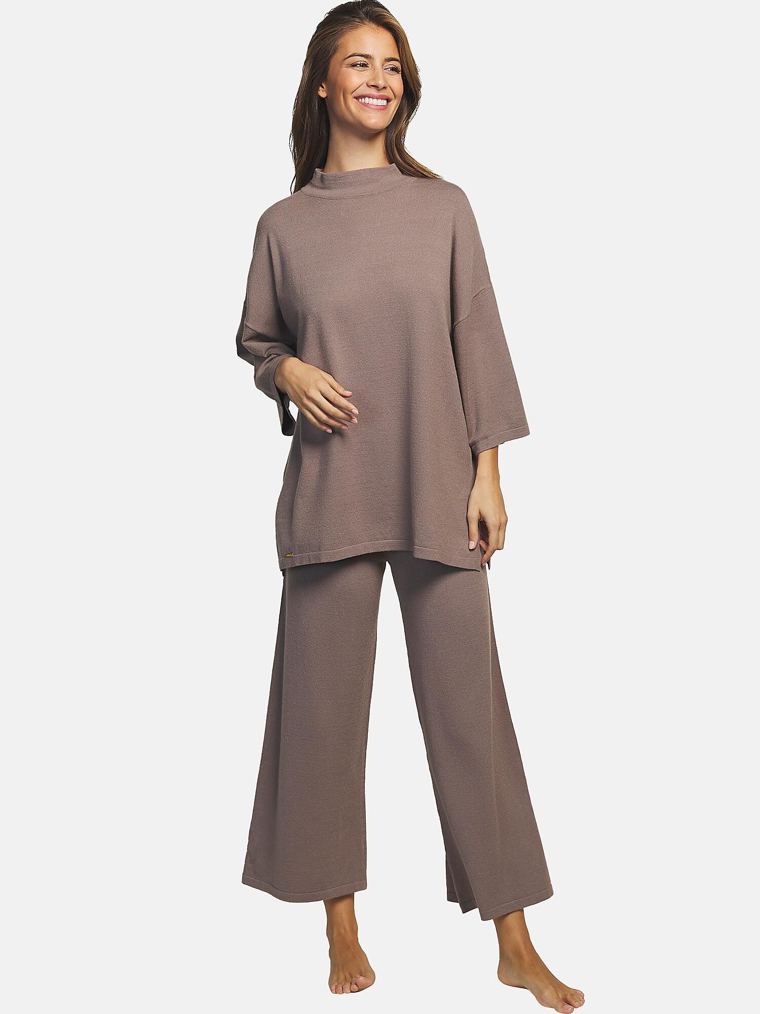 Image of Freizeit- Und Hausanzug Pyjama Pantyhose Tunika Tricot Unisex Light Beige L