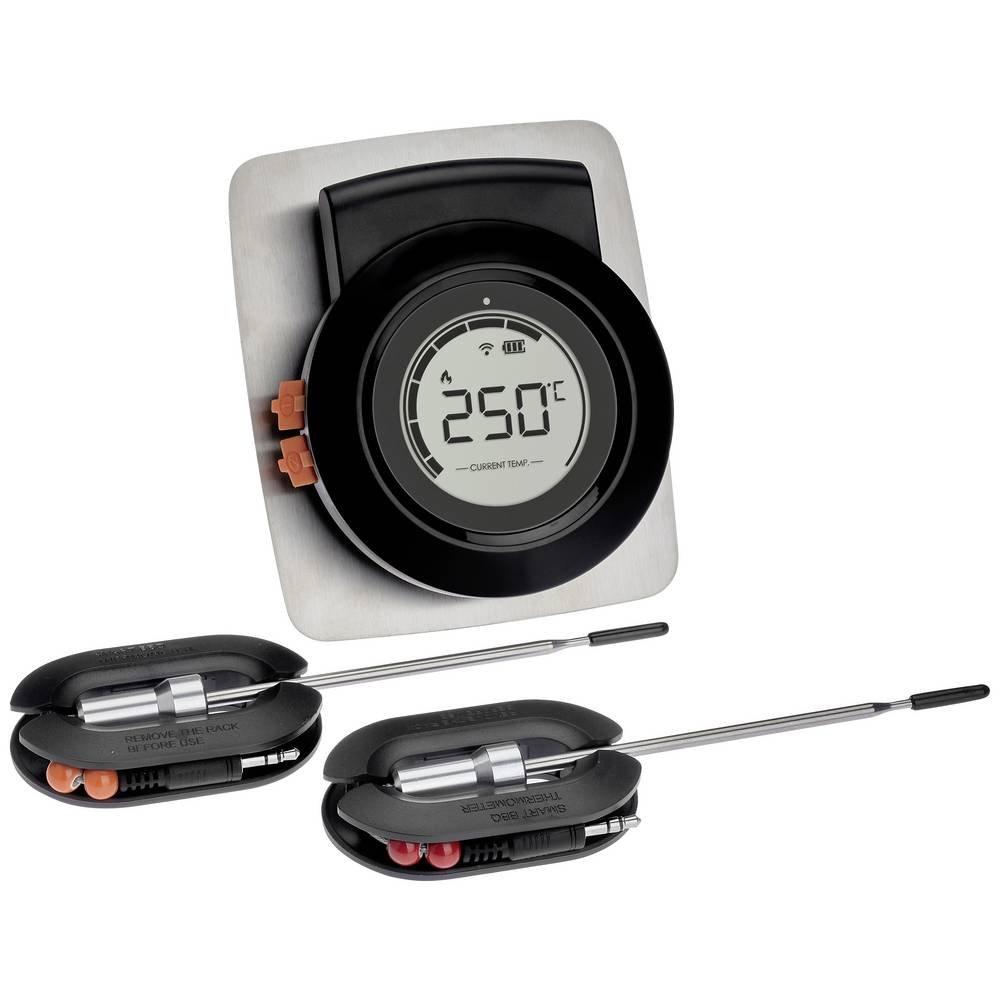 TFA Dostmann BBQ Grill Smoker Thermomètre de barbecue acier inoxydable