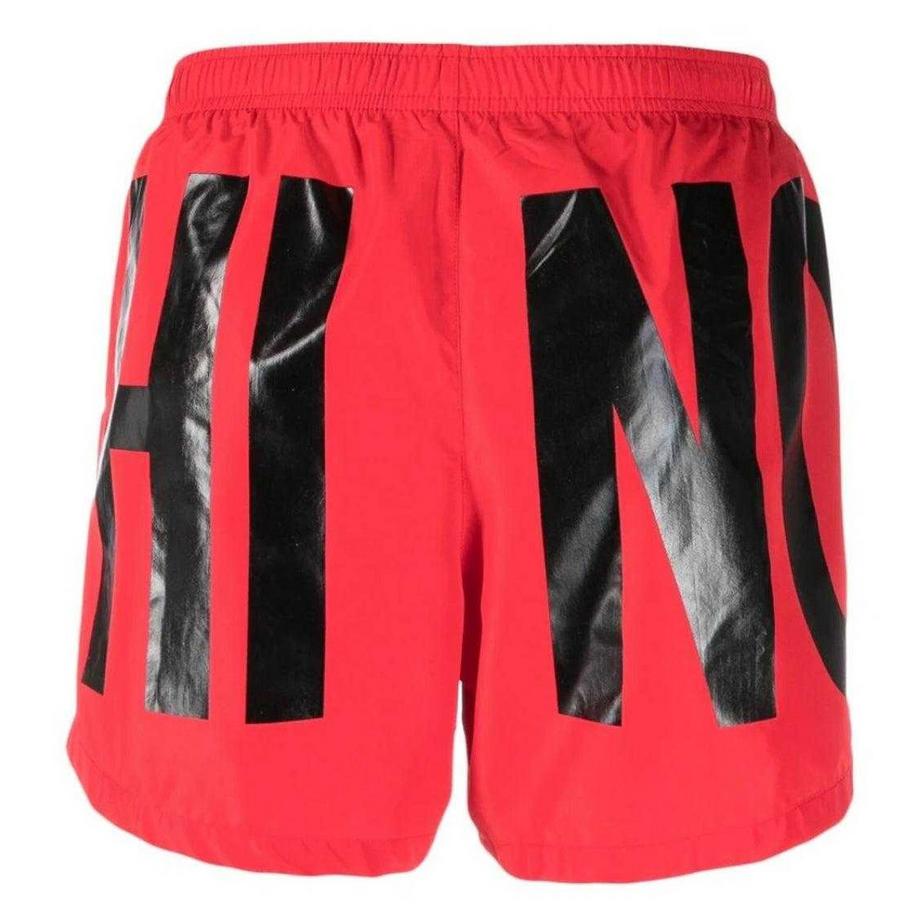 MOSCHINO Short de bain motif logo  