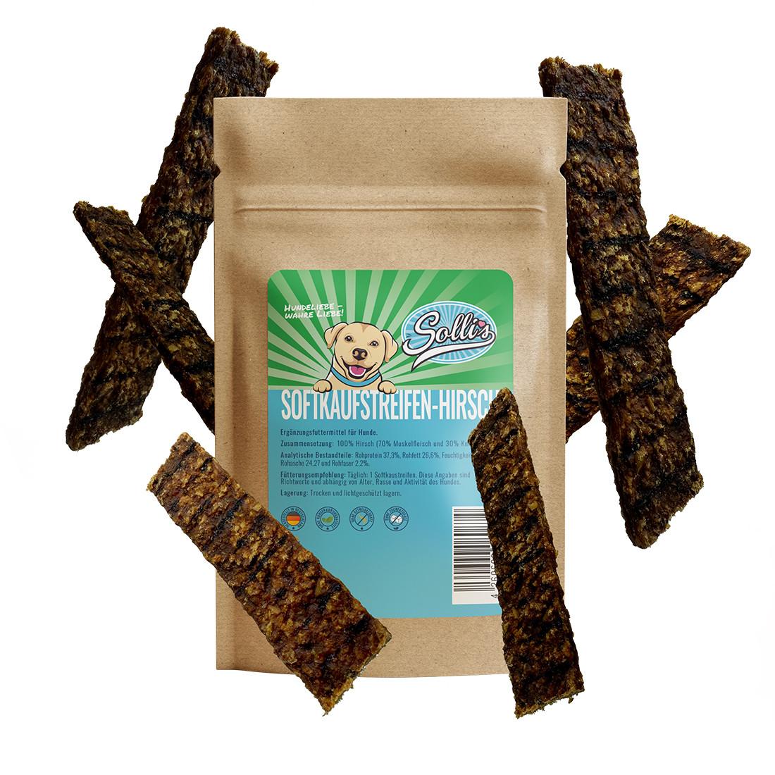 Image of Soft-kaustreifen Hirsch Unisex 100g