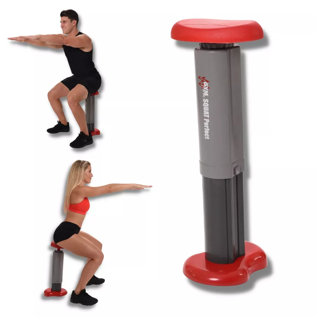 GYMFORM -  Squat Perfect - Kniebeuge-Trainer, One Size, Rubin