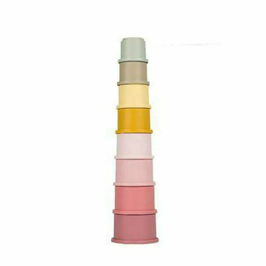 Little Dutch - Stapelbecher Rosa, One Size