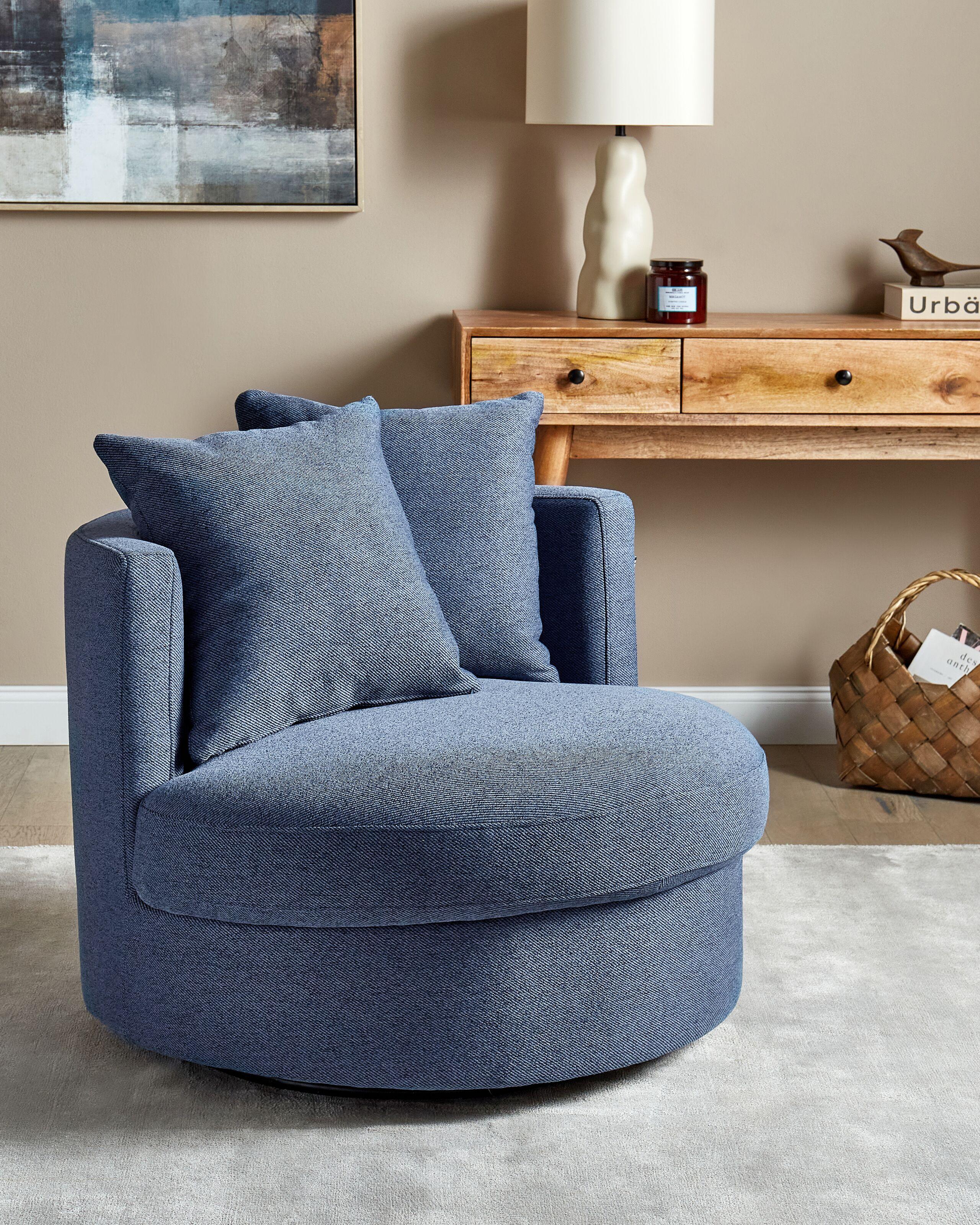 Beliani Fauteuil en Polyester Moderne DALBY  