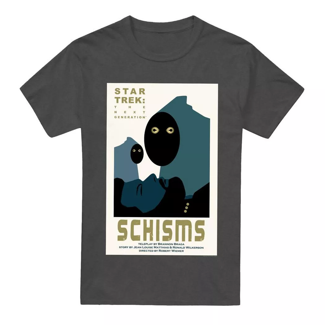 Star Trek - The Next Generation Season 6 Episode 5 TShirt, für Damen, Charcoal Black, Größe L