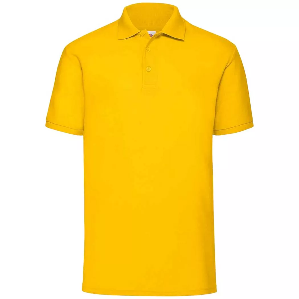 Fruit of the Loom - 6535 Poloshirt, für Herren, Chrom, Größe L