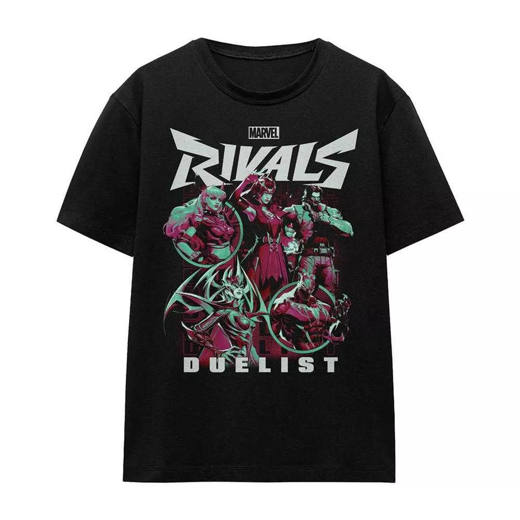 MARVEL - Duelist T-Shirt, für Damen, Schwarz, Größe XL