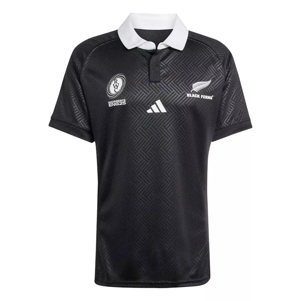 adidas - 2025 Rugbytrikot Black Ferns, L, Schwarz