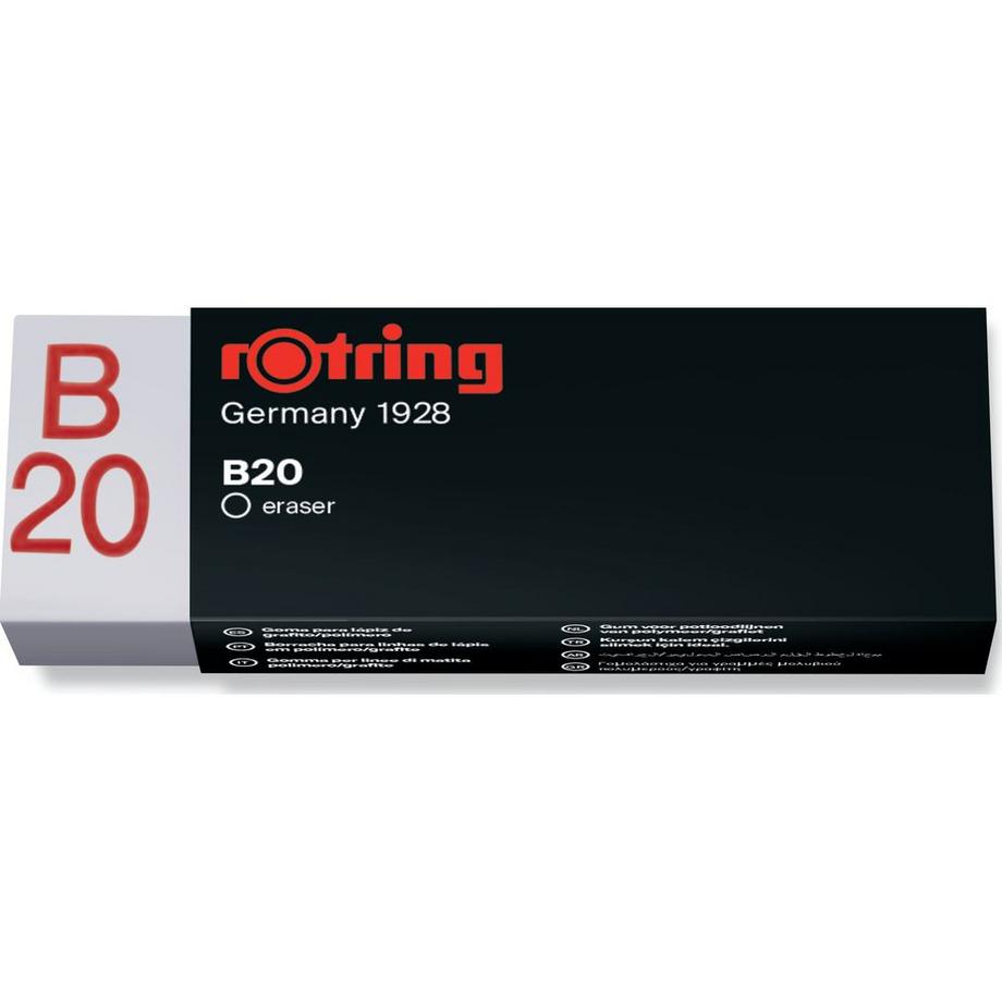 rotring ROTRING Radierer B20 S0194570 60x22x10mm, rapid-eraser  