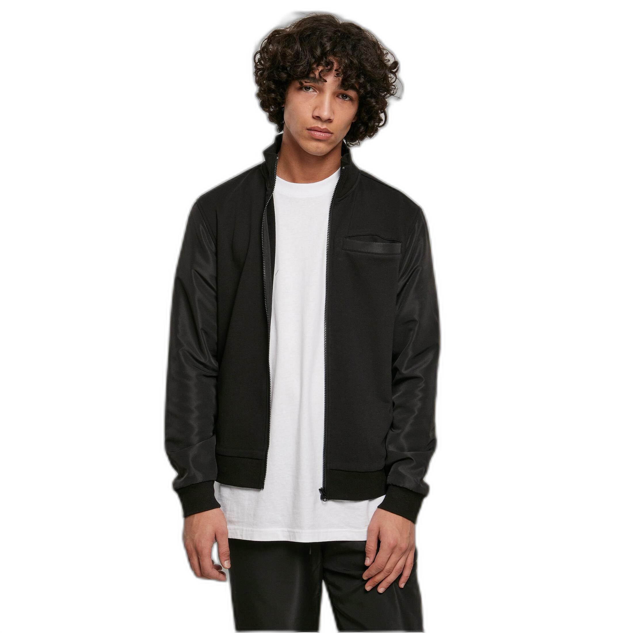 URBAN CLASSICS Trainingsjacke Organic and Recycled Fabric Mix  