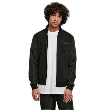 trainingsjacke urban cassics organic and recyced fabric mix