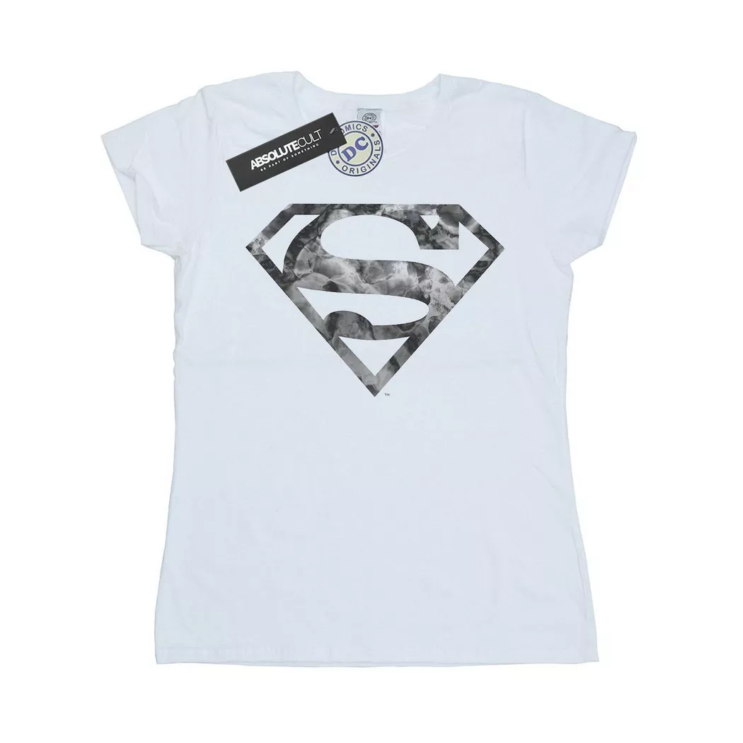 DC COMICS - TShirt, für Damen, Weiss, Größe L