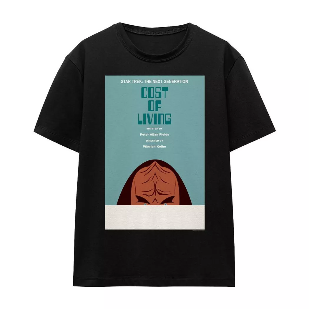 Star Trek - The Next Generation Season 5 Episode 20 TShirt, für Damen, Schwarz, Größe XL