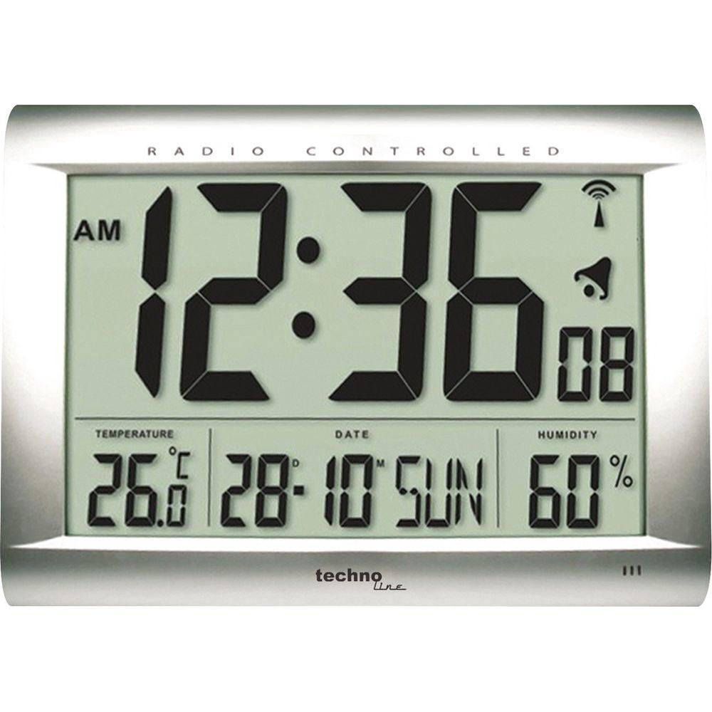 Techno Line Horloges murales radiopilotées géantes  