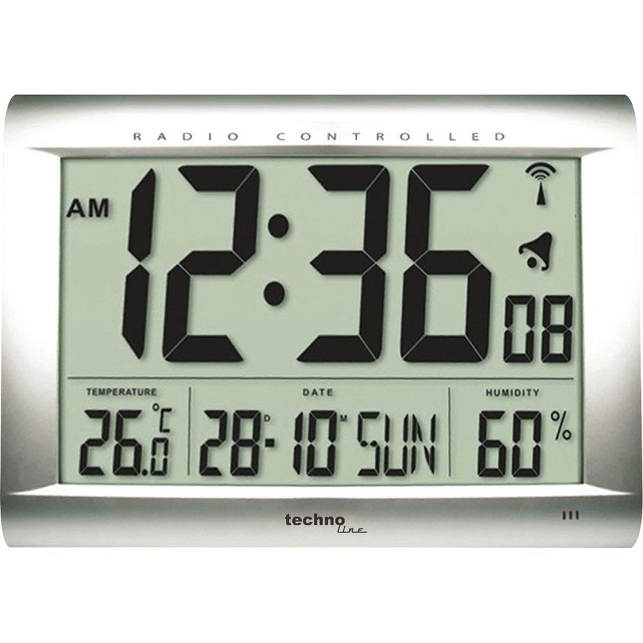 Techno Line Horloges murales radiopilotées géantes  
