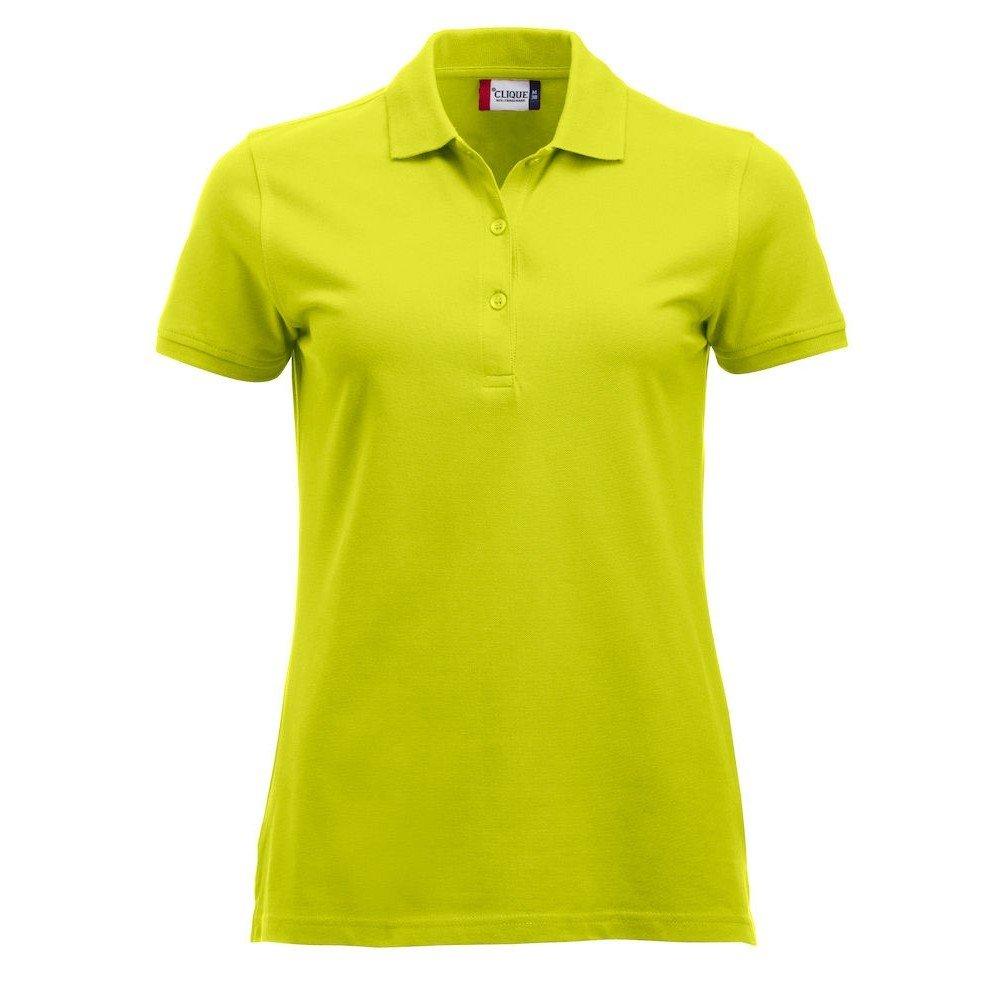 Image of Marion Poloshirt Damen Limettengrün L