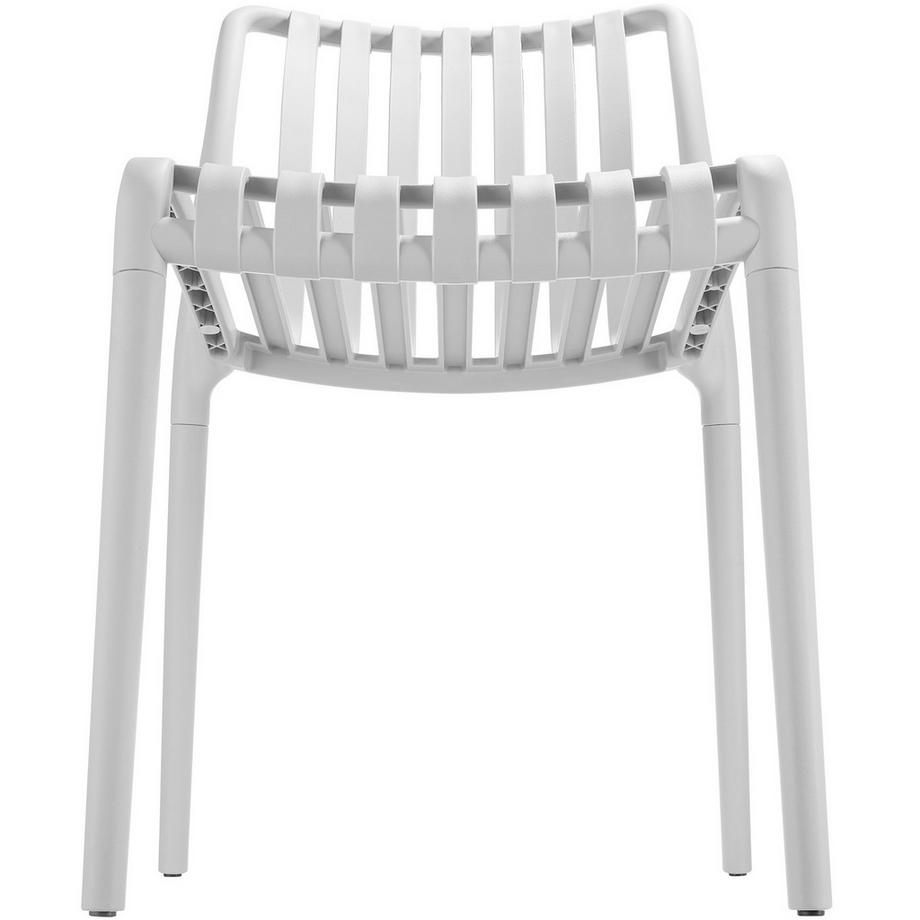Tectake Sedie da giardino Alcudia Resistenti alle intemperie e ai raggi UV Set di 6  