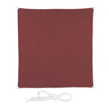 Voile d'ombrage carré marron