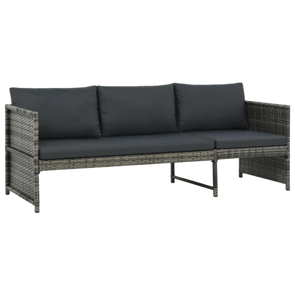 VidaXL Garten lounge set poly-rattan  