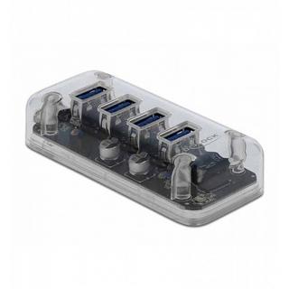 DeLock  USB-HUB 64087 USB 3.0 - 4X TYP-A (4PORTS) 