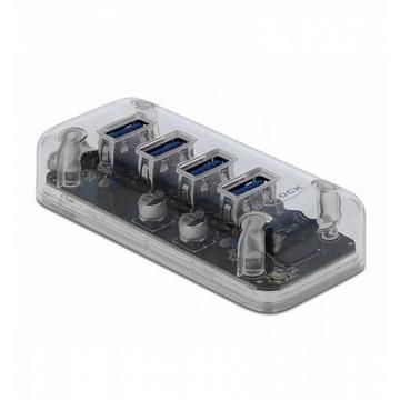 USB-HUB 64087 USB 3.0 - 4X TYP-A (4PORTS)