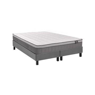 Ensemble 180 x 200 cm sommier déco en kit + matelas ressorts ensachés 7 zones et mémoire de forme ASGARD de YSMÉE ép.30cm - ASGARD de YSMÉE