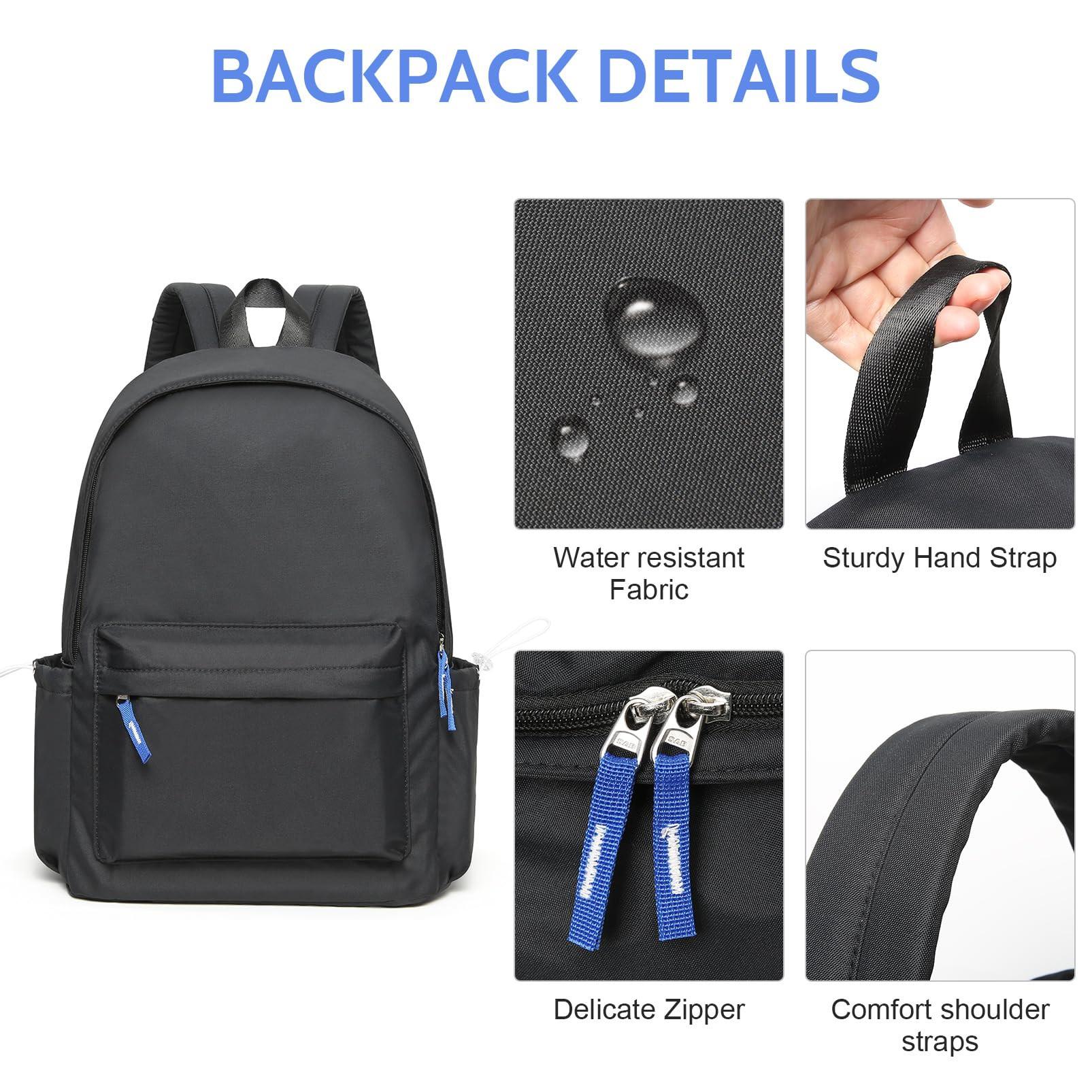 Only-bags.store Rucksack Schule Teenager, Schulranzen, Daypack mit Laptopfach, wasserabweisende Schultasche  