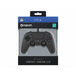 nacon  PS4OFCPADBLACK Gaming-Controller Schwarz USB Gamepad Analog / Digital PC, PlayStation 4 