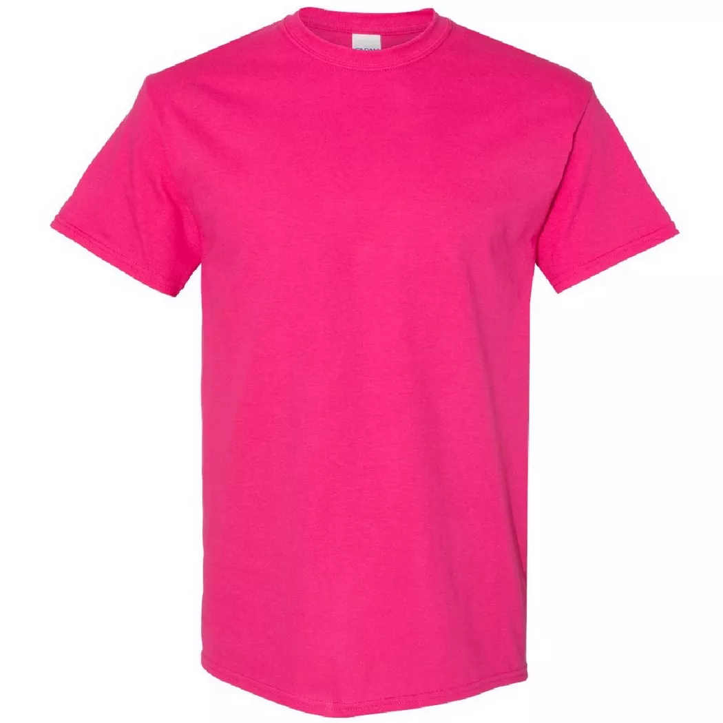 Gildan - TShirt kurzärmlig, für Herren, Dunkelrosa, Größe S