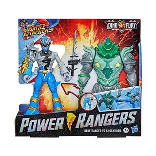 Hasbro  Power Rangers Blauer Ranger vs Shockhorn 