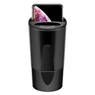 Avizar  QI-Zigarettenanzünder Ladegerät Schwarz 