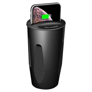 Avizar  QI-Zigarettenanzünder Ladegerät Schwarz 