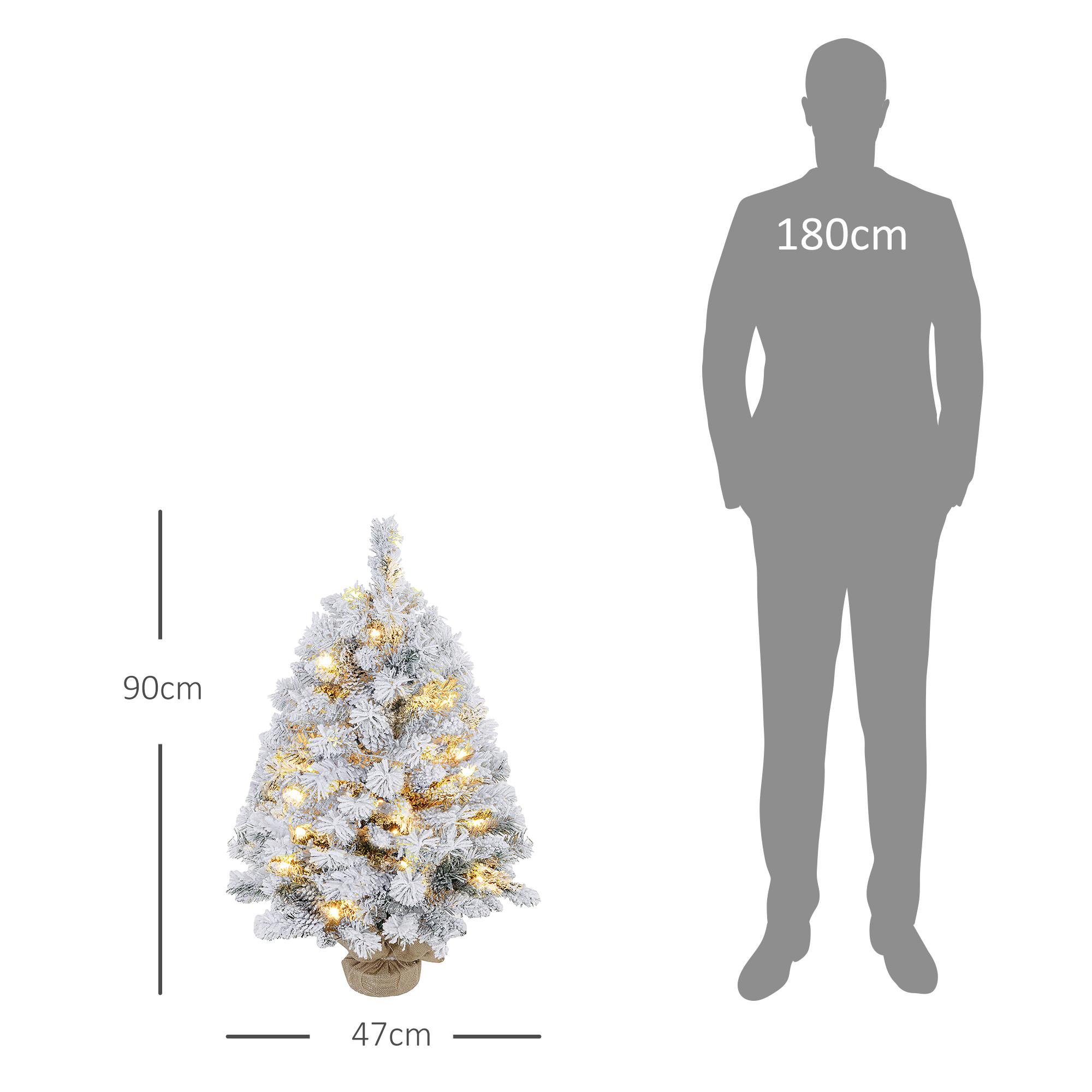 HOMCOM Weihnachtsbaum  