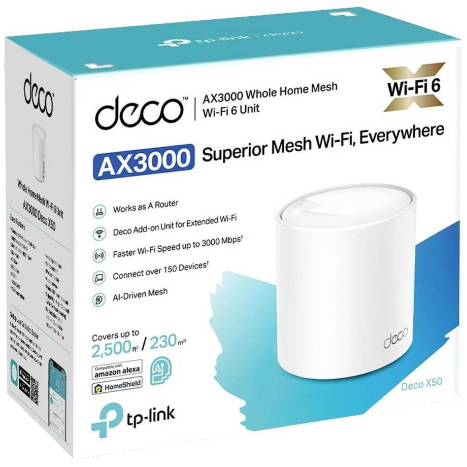 tp link  TP-Link AX3000 Whole Home Mesh WiFi 6 System, einzeln 