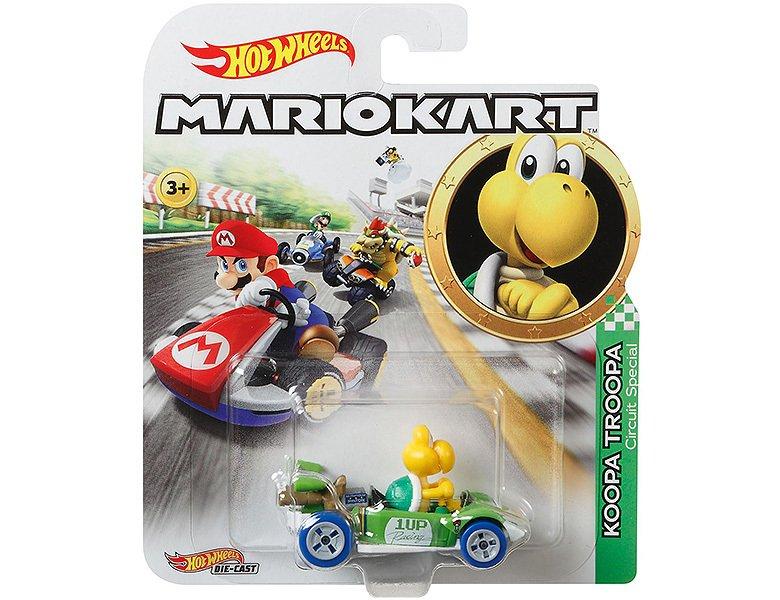 Hot Wheels  Super Mario Die-Cast Koopa Troopa (1:64) 