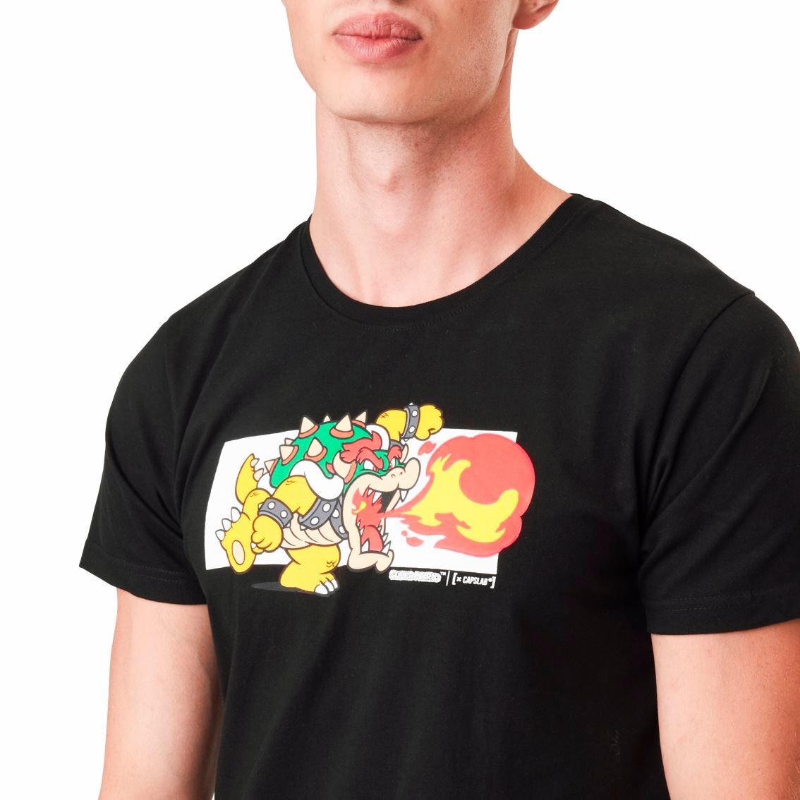 Capslab  T-shirt - Super Mario - Bowser S 