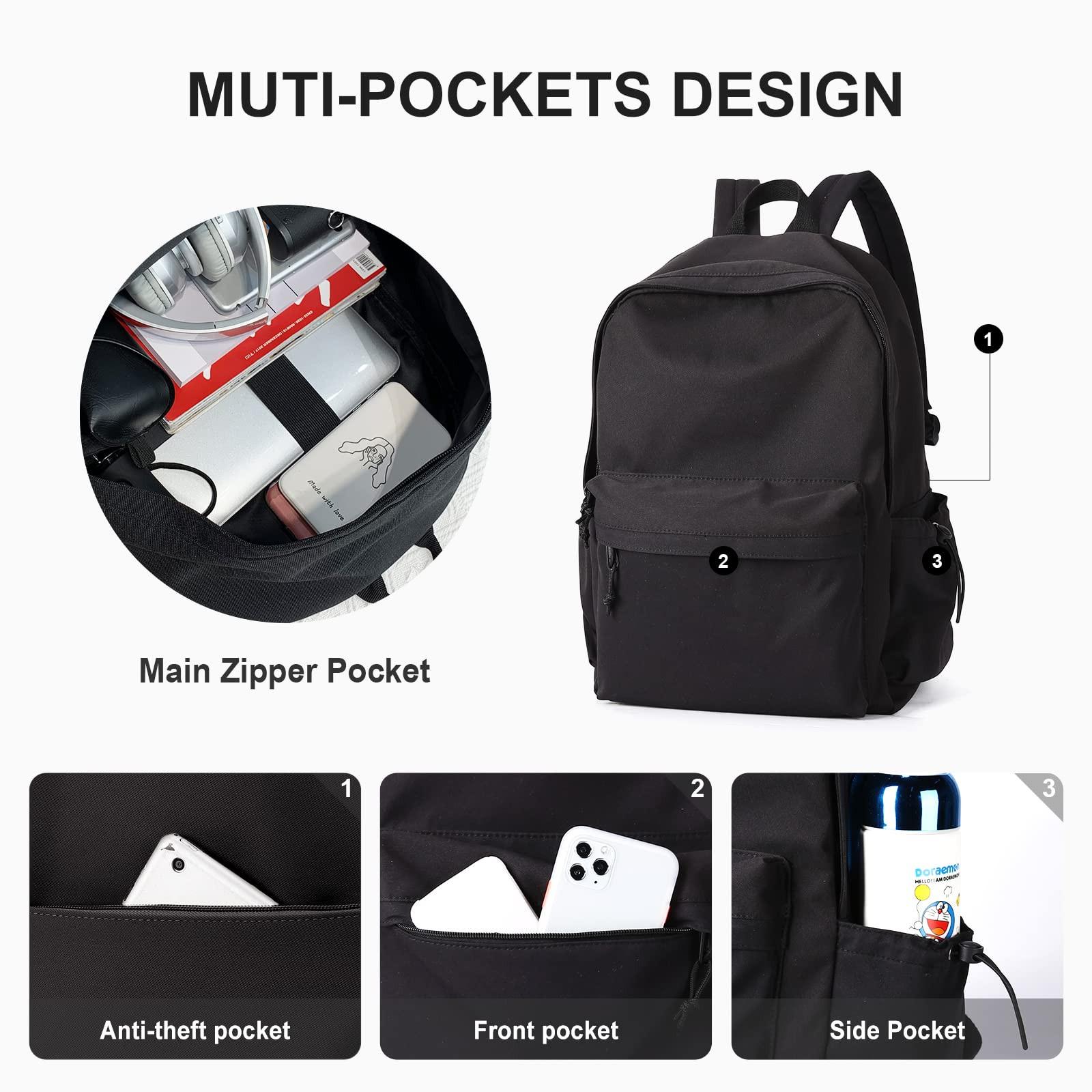 Only-bags.store Schulrucksack, lässige Reiseschultaschen Laptop Rucksack Leichter Rucksack  