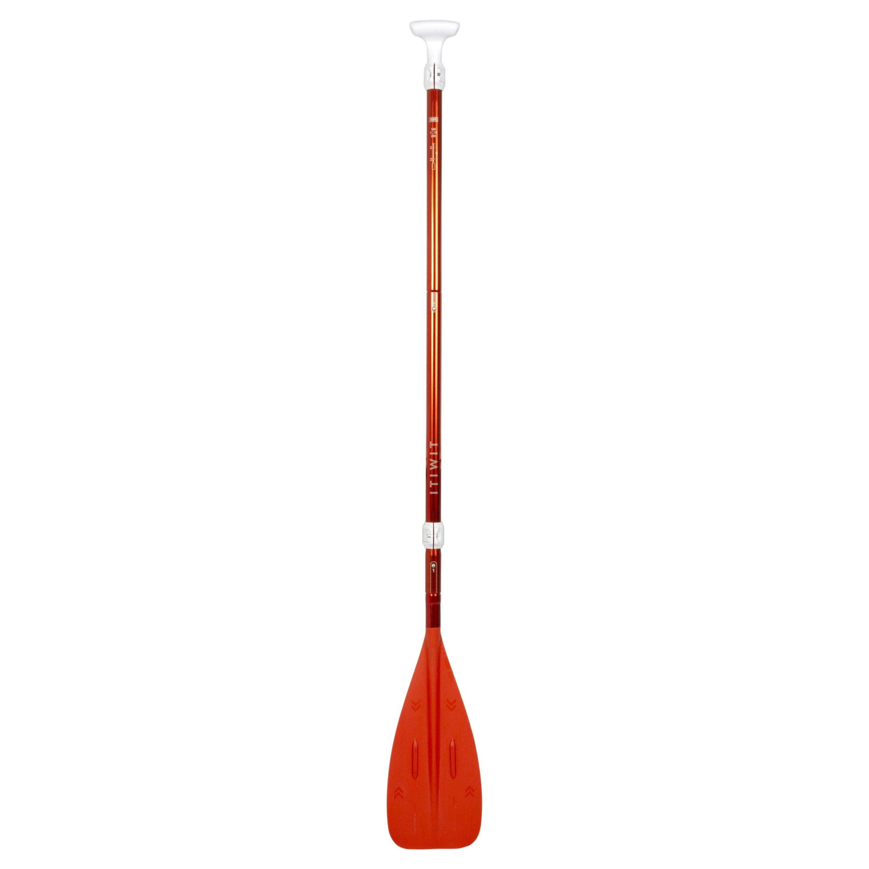 ITIWIT  Pagaie stand up paddle 100, Ultra compacte, réglable 160-220cm 