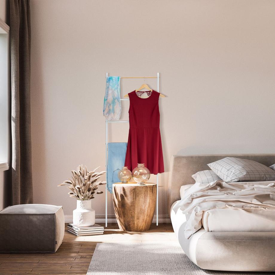 Northix Portasciugamani a scala, 6 pioli  